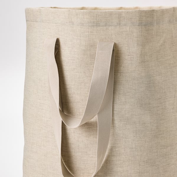 IKEA PURRPINGLA Laundry Bag Beige 26 Gallon