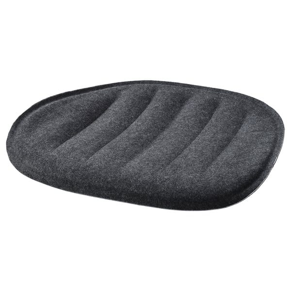 IKEA PYNTEN Seat pad dark gray 16 ¼x17 "