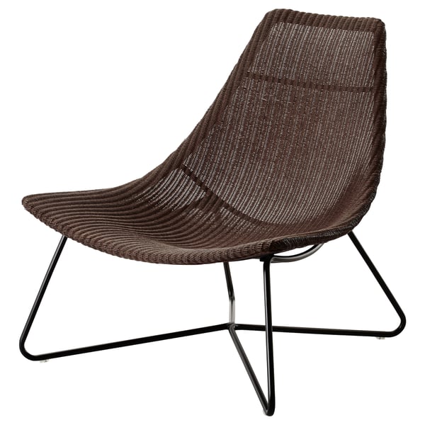 IKEA RÅDVIKEN Armchair dark brown/black