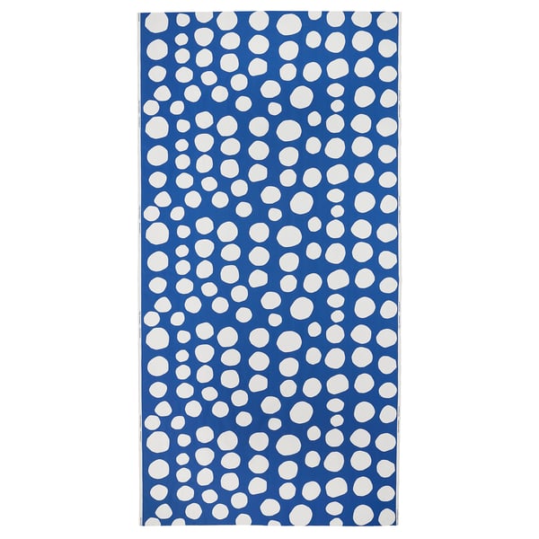 IKEA RAKLOSTA Pre-cut fabric blue/white 59x118 "