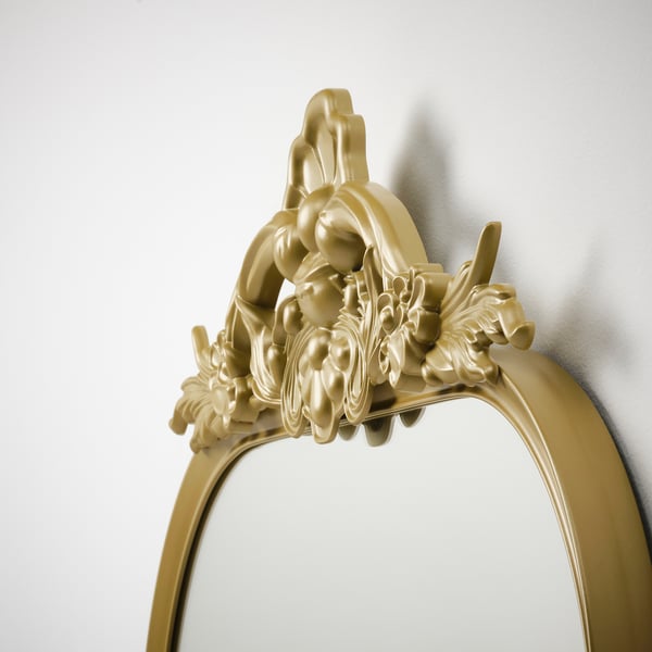 IKEA RÅMEBO Mirror Gold 24 3/4x35 3/8 "