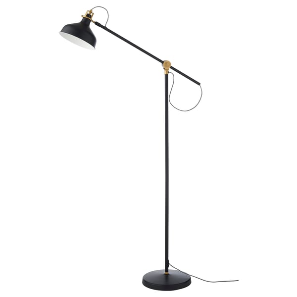 IKEA RANARP Floor/reading lamp black