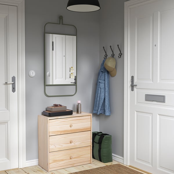 IKEA RAST 3-drawer Chest Pine 24 3/8x26 3/4 "