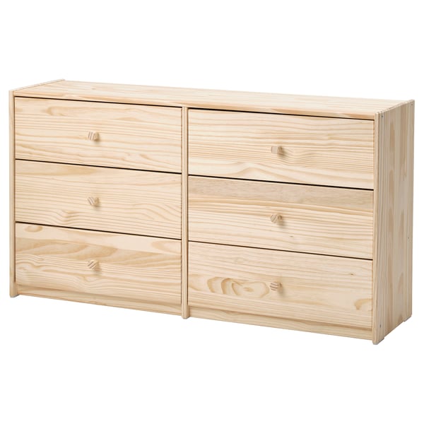 IKEA RAST 6-drawer dresser pine 48 7/8x26 3/4 "