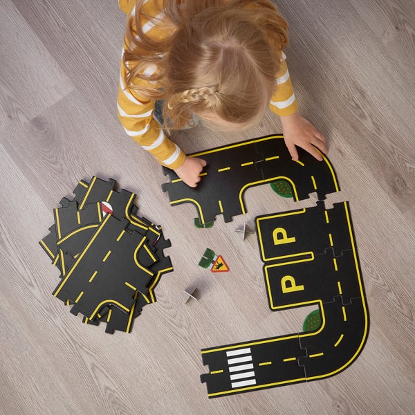 IKEA RÄVUNGE 23-piece Car Track Set