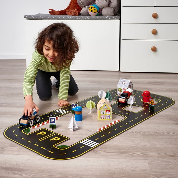 IKEA RÄVUNGE 23-piece Car Track Set