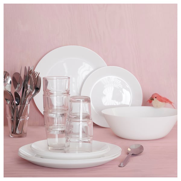 IKEA REKO Glass Clear Glass 6 Oz