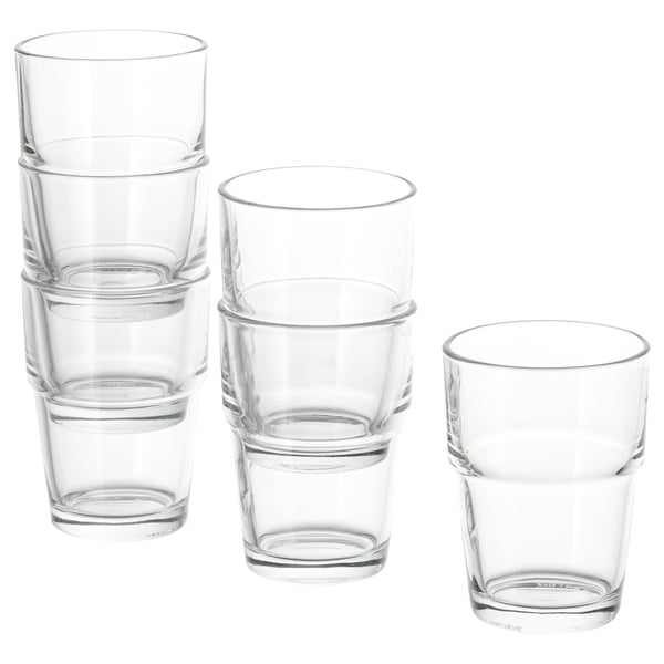 IKEA REKO Glass clear glass 6 oz