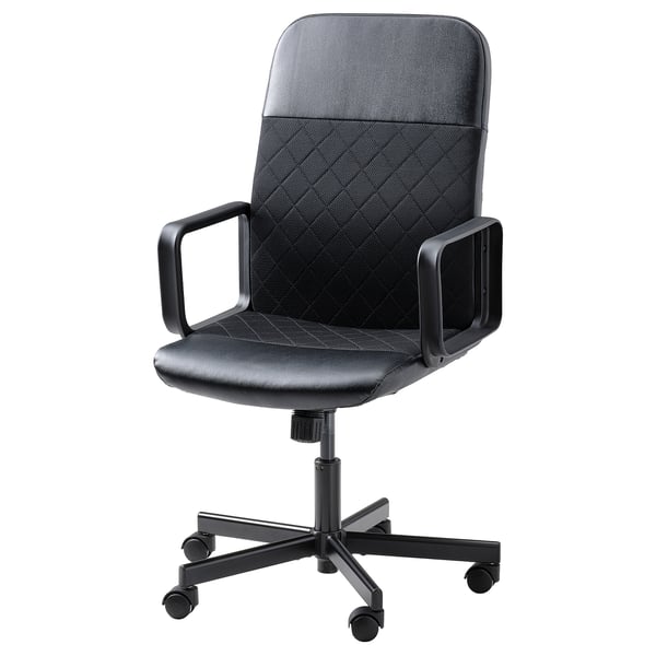IKEA RENBERGET Swivel chair Bomstad black