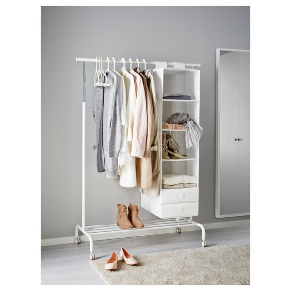 IKEA RIGGA Clothes Rack White