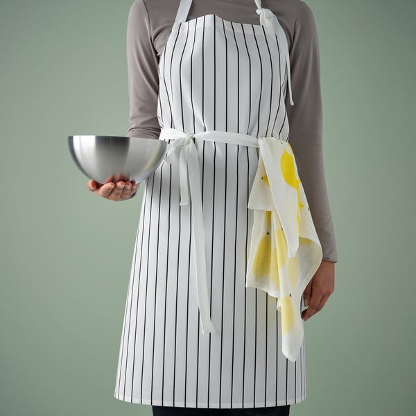 IKEA RINNIG Apron Patterned 27x33 "