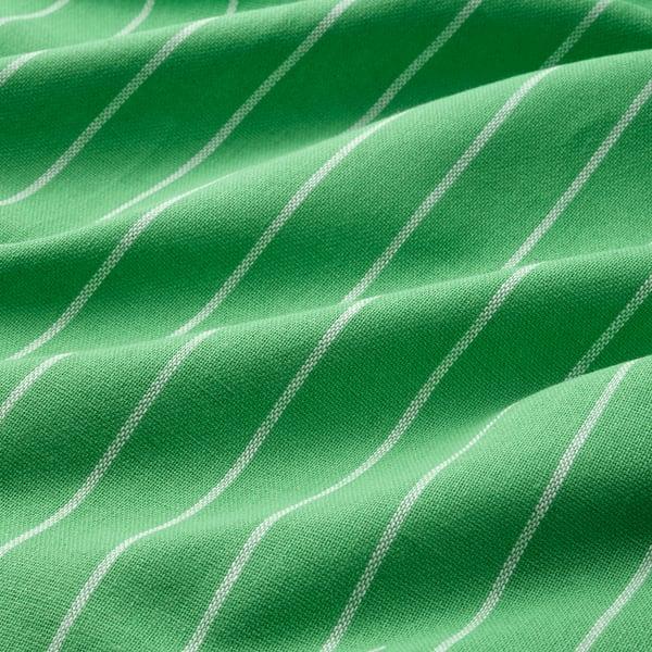 IKEA RINNIG Dish Towel Green/blue Stripe 18x24 "
