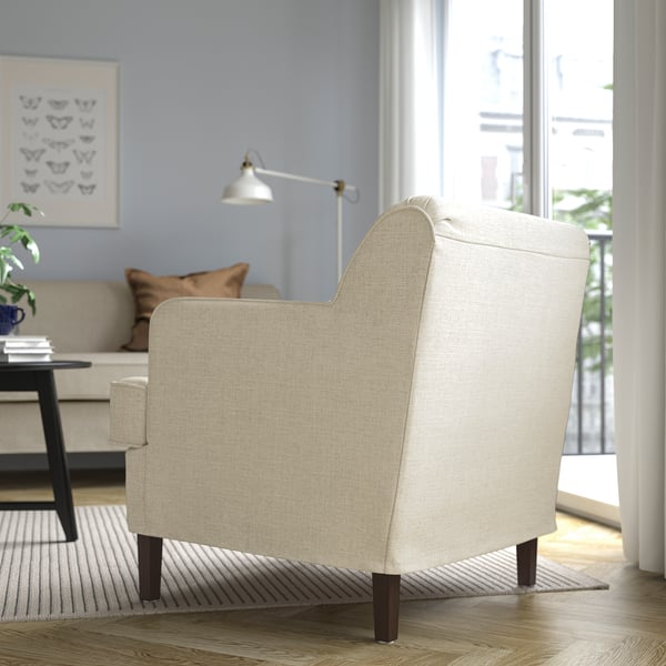 IKEA ROCKSJÖN Armchair Kilanda Light Beige