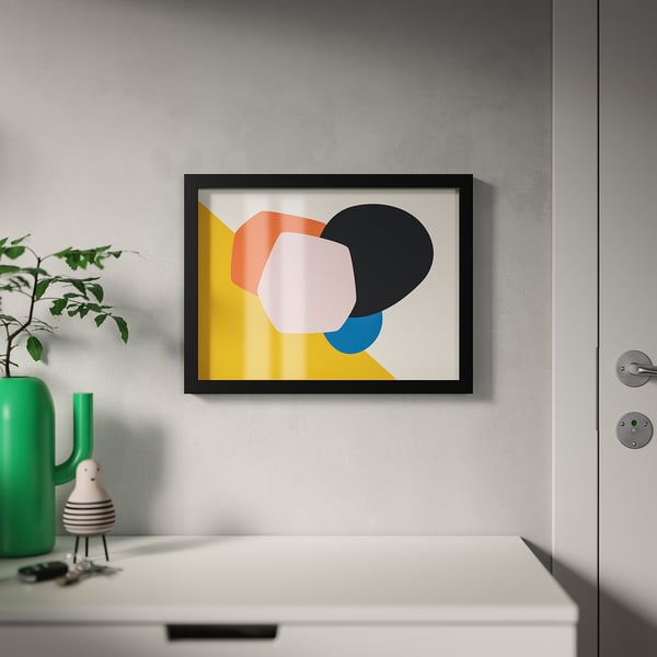 IKEA RÖDALM Frame Black 12x16 "