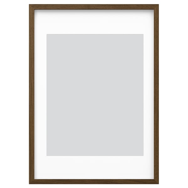 IKEA RÖDALM Frame walnut effect 19 ¾x27 ½ "