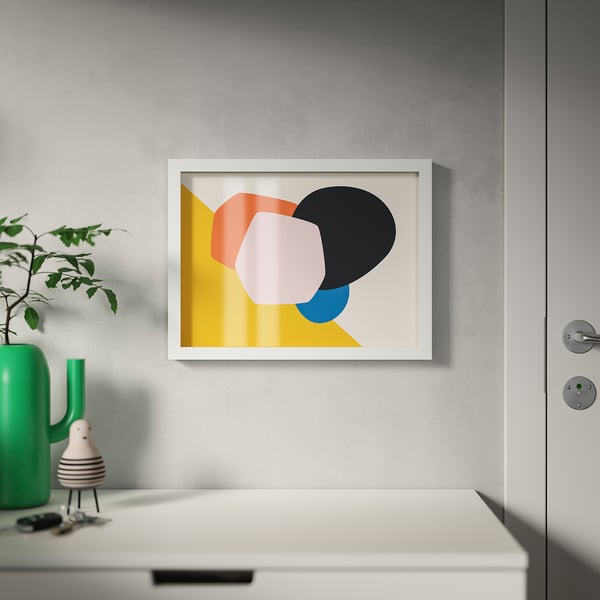 IKEA RÖDALM Frame White 12x16 "