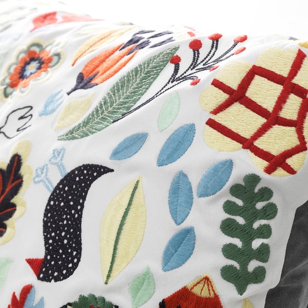 IKEA RÖDARV Cushion Multicolor 16x26 "