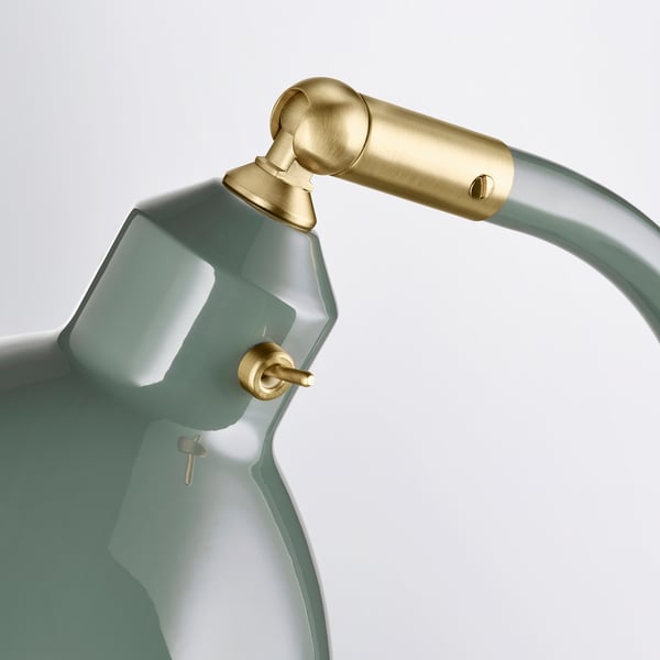 IKEA RÖDFLIK Desk Lamp Gray-green