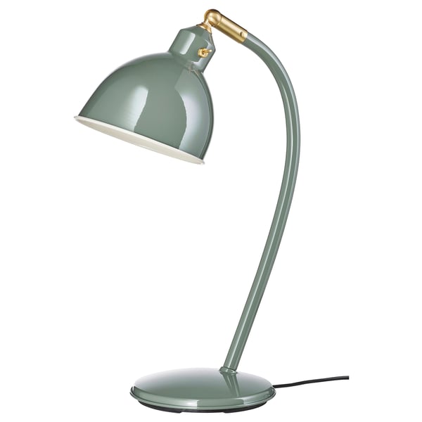 IKEA RÖDFLIK Desk lamp gray-green
