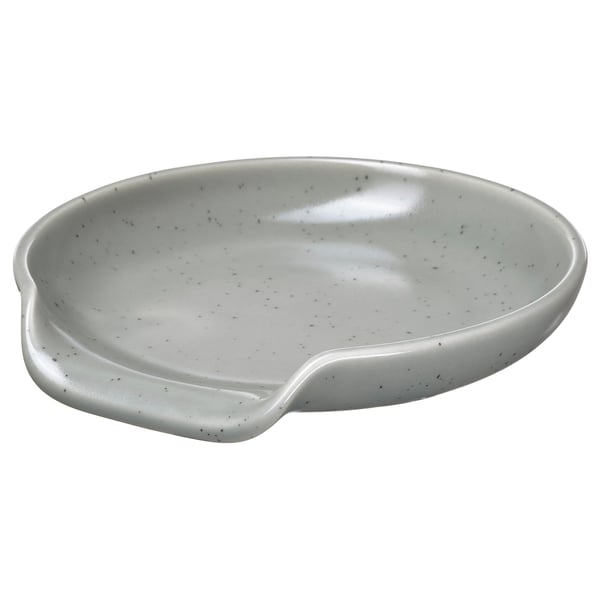 IKEA RÖDSYRA Spoonrest light gray-blue 4 ¾ "