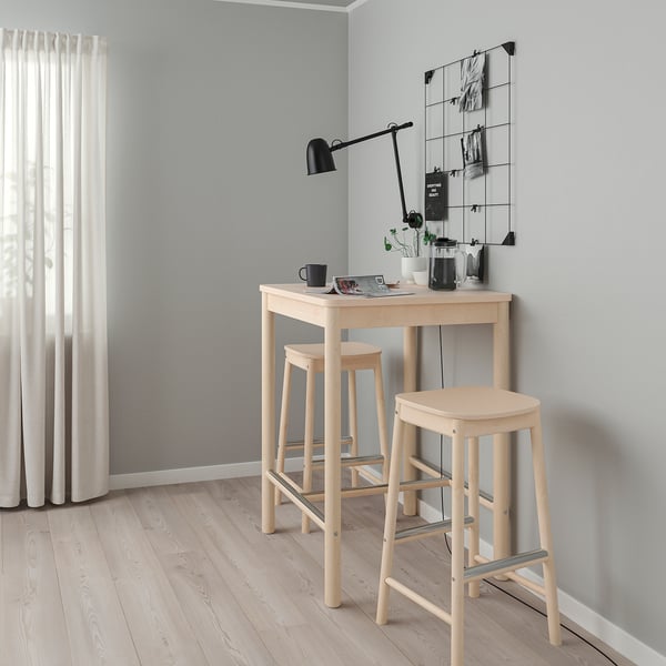 IKEA RÖNNINGE Bar Stool Birch 29 1/2 "