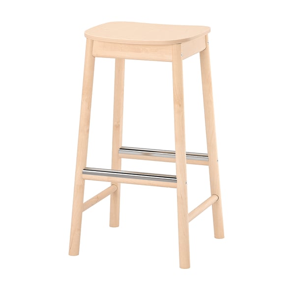 IKEA RÖNNINGE Bar stool birch 29 1/2 "