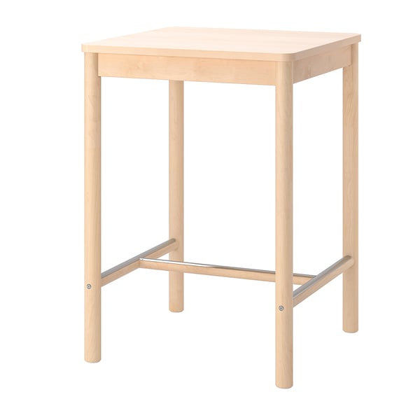 IKEA RÖNNINGE Bar table birch 29 1/2x29 1/2 "