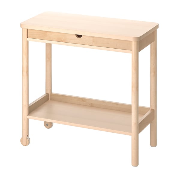 IKEA RÖNNINGE Utility cart birch 30 3/4x15 3/8 "