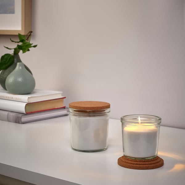 IKEA RÖNNSPIREA Lid For Scented Candle Cork 3 ¼ "