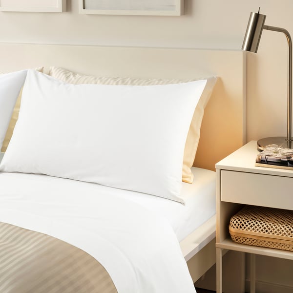 IKEA RÖNNVECKMAL Sheet Set White Queen