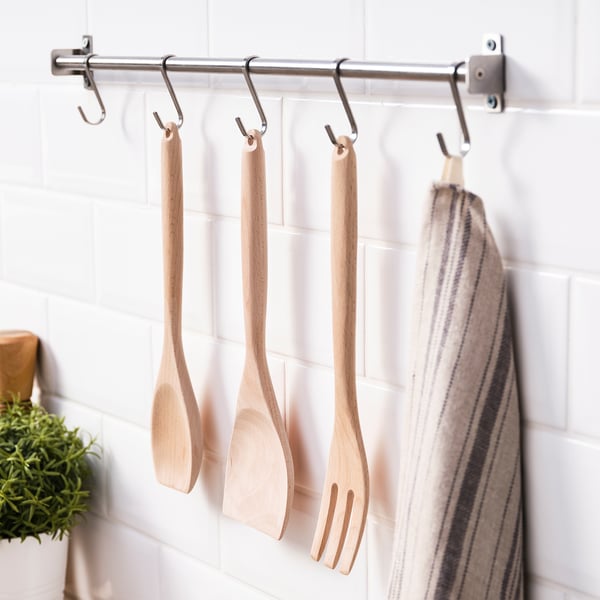 IKEA RÖRT Wok Turner Beech