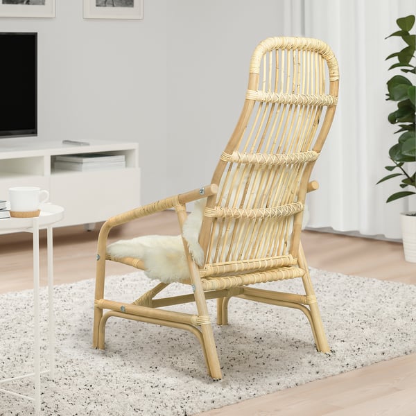 IKEA SALNÖ Armchair Rattan