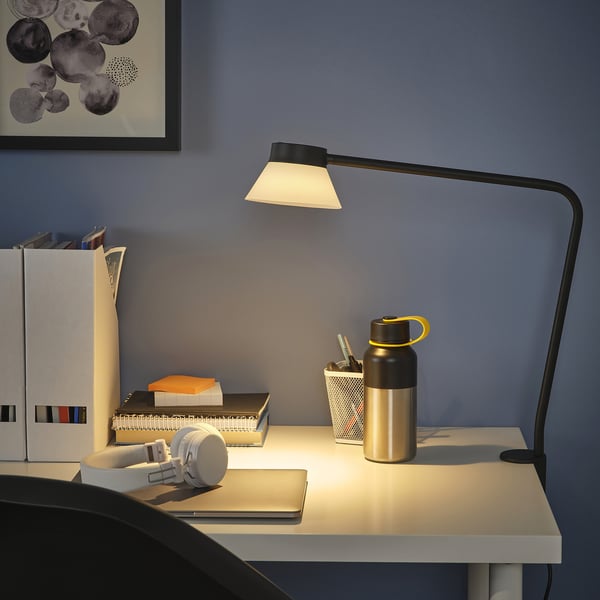 IKEA SAMBORD Desk Lamp Black/white