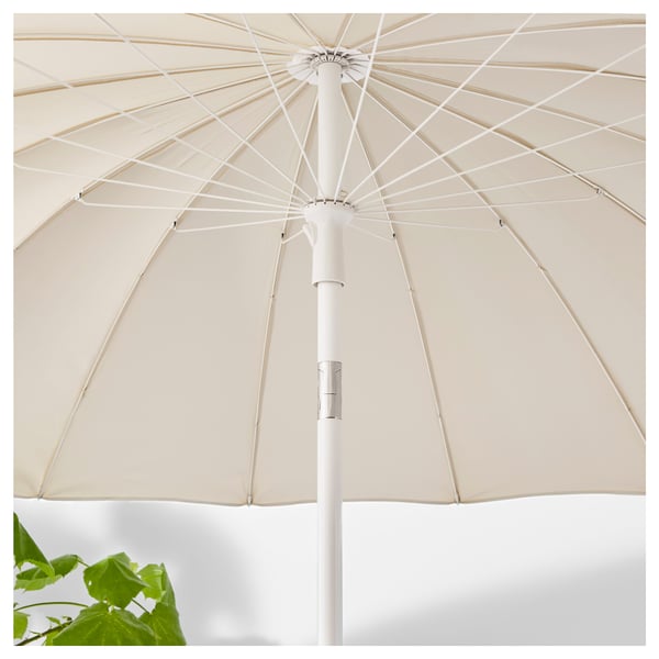 IKEA SAMSÖ Umbrella Tilting/beige 78 3/4 "