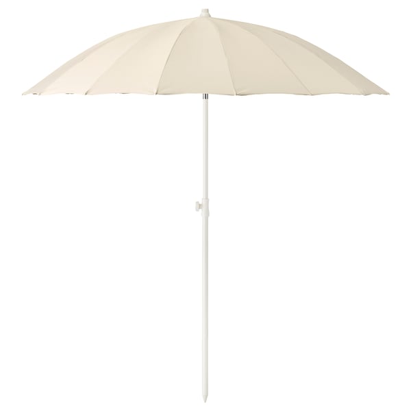 IKEA SAMSÖ Umbrella tilting/beige 78 3/4 "