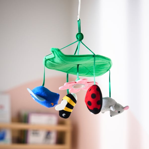 IKEA SANDBI Mobile Scandinavian Nature/multicolor
