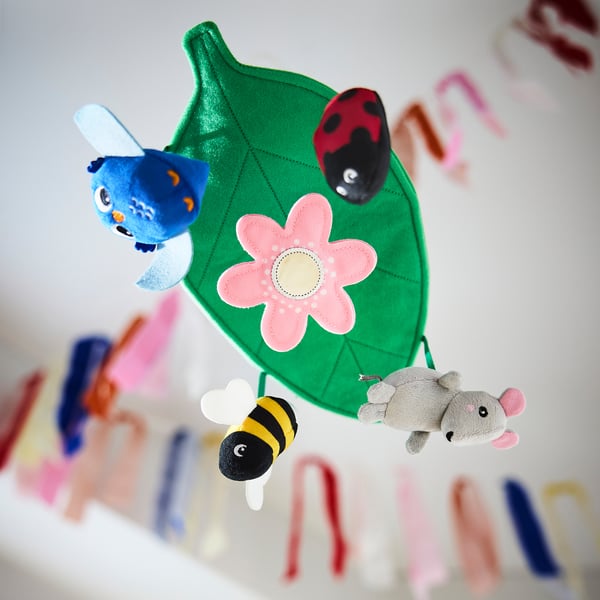 IKEA SANDBI Mobile Scandinavian Nature/multicolor