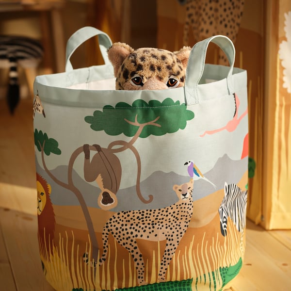 IKEA SANDLÖPARE Storage Bag Multicolor/savannah