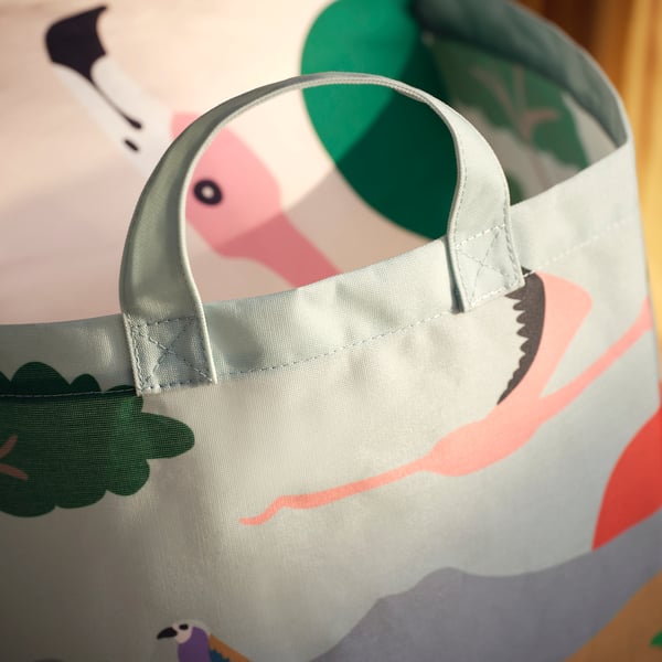 IKEA SANDLÖPARE Storage Bag Multicolor/savannah