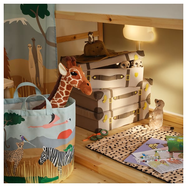 IKEA SANDLÖPARE Storage Bag Multicolor/savannah