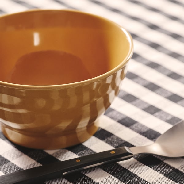 IKEA SANDSKÄDDA Bowl Yellow 5 ½ "