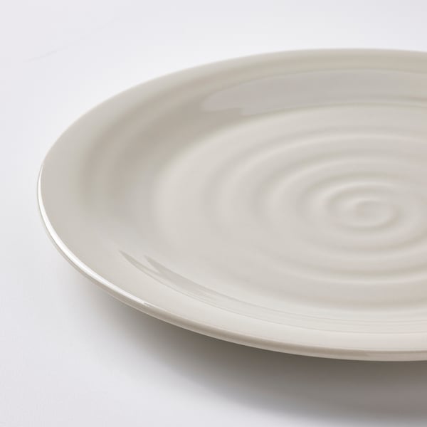 IKEA SANDSKÄDDA Plate Light Grey-beige 10 "