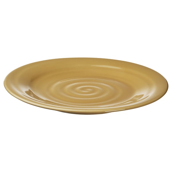 IKEA SANDSKÄDDA Side plate yellow 8 "
