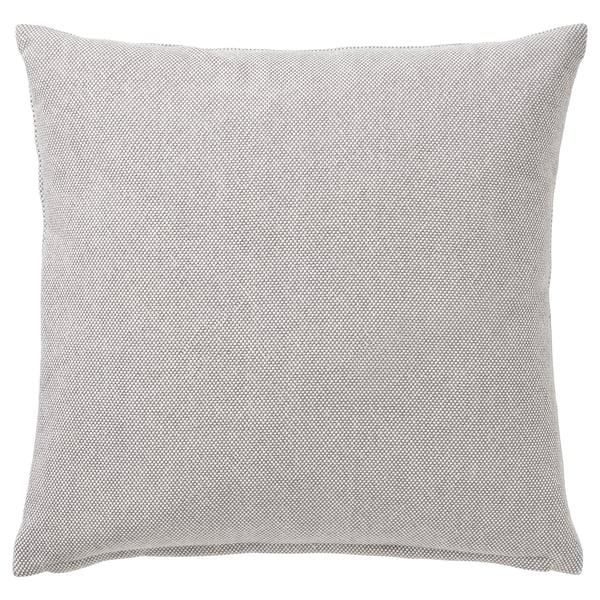 IKEA SANDTRAV Cushion gray/white 18x18 "