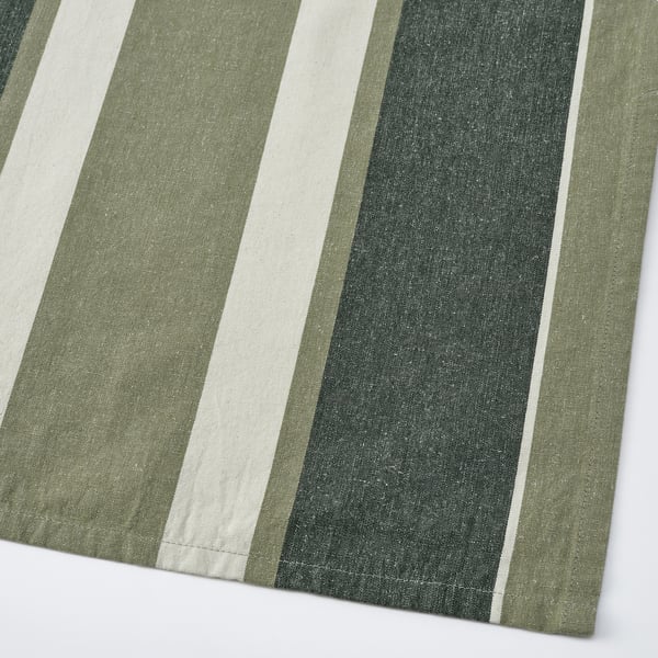 IKEA SANDVIVA Dish Towel Green/white 18x24 "