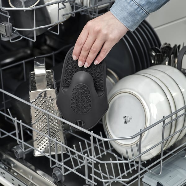IKEA SANDVIVA Oven Mitt Silicone/dark Gray