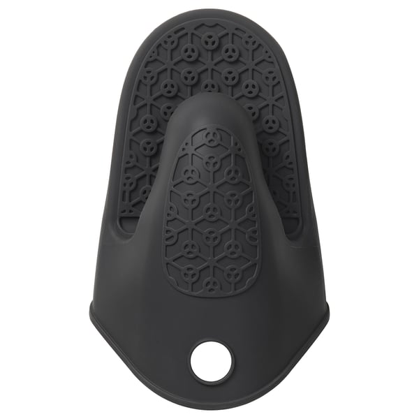 IKEA SANDVIVA Oven mitt silicone/dark gray