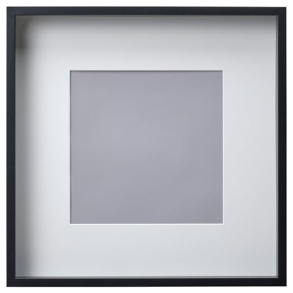 IKEA SANNAHED Frame black 19 ¾x19 ¾ "