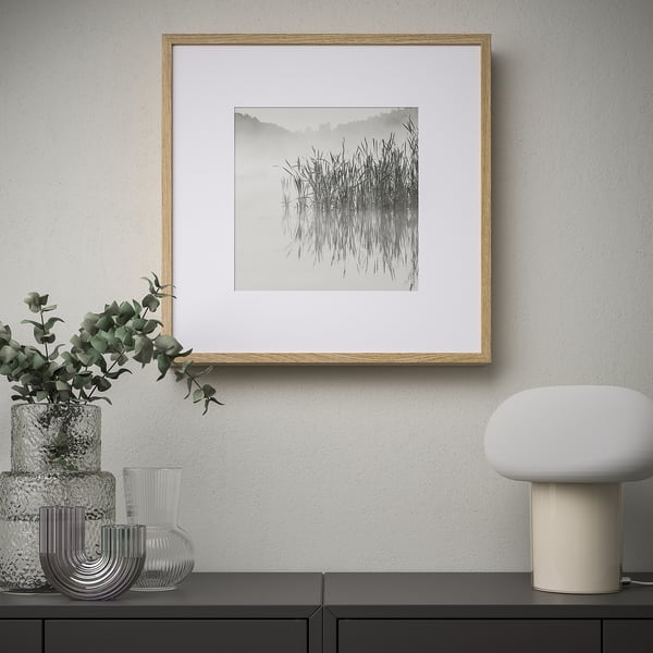 IKEA SANNAHED Frame Oak Effect 19 ¾x19 ¾ "