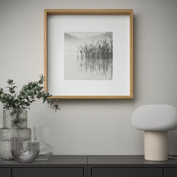 IKEA SANNAHED Frame Oak Effect 19 ¾x19 ¾ "